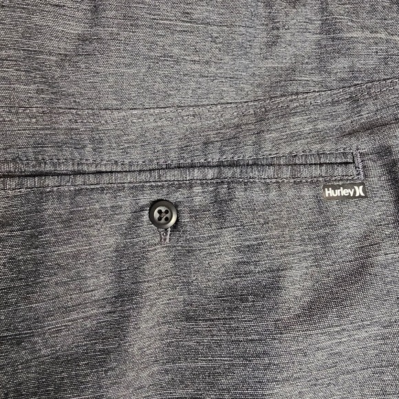 Hurley X Nike Dri-Fit Mens Chino Shorts 38 Gray Blue (Bundle‎ Of 2) Golf Casual - Picture 3 of 14